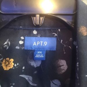 Apt Apt 9 button down shirt.